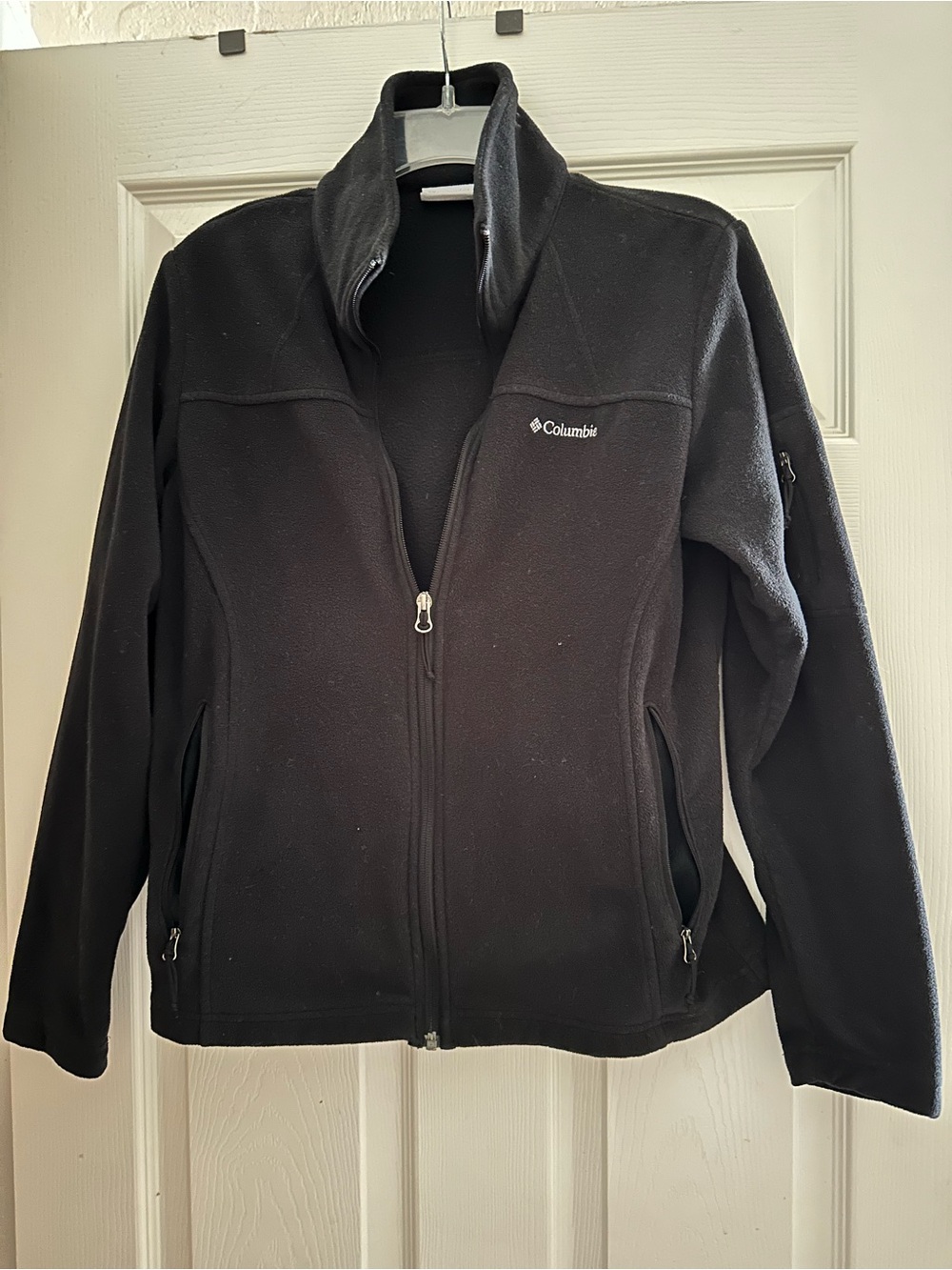 Women’s Columbia Black Full-Zip Teddy Fleece Jacket